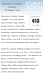 Mobile Screenshot of interior-design-colleges.com
